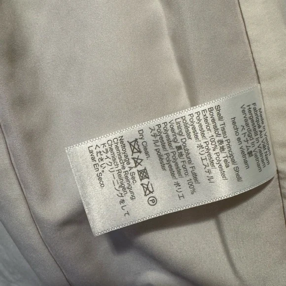 J. Crew Pink Herringbone Wool Blend Pea Coat - Picture 9 of 10